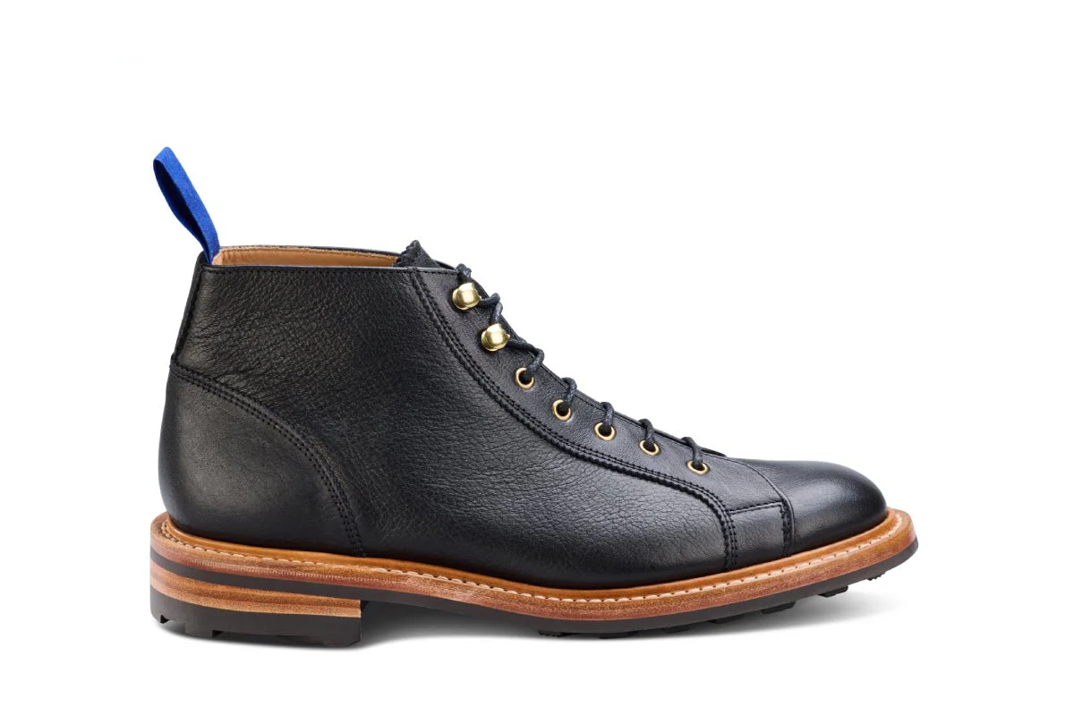 Ethan Monkey Boot - Black Kudu (Tricker's Exclusive)