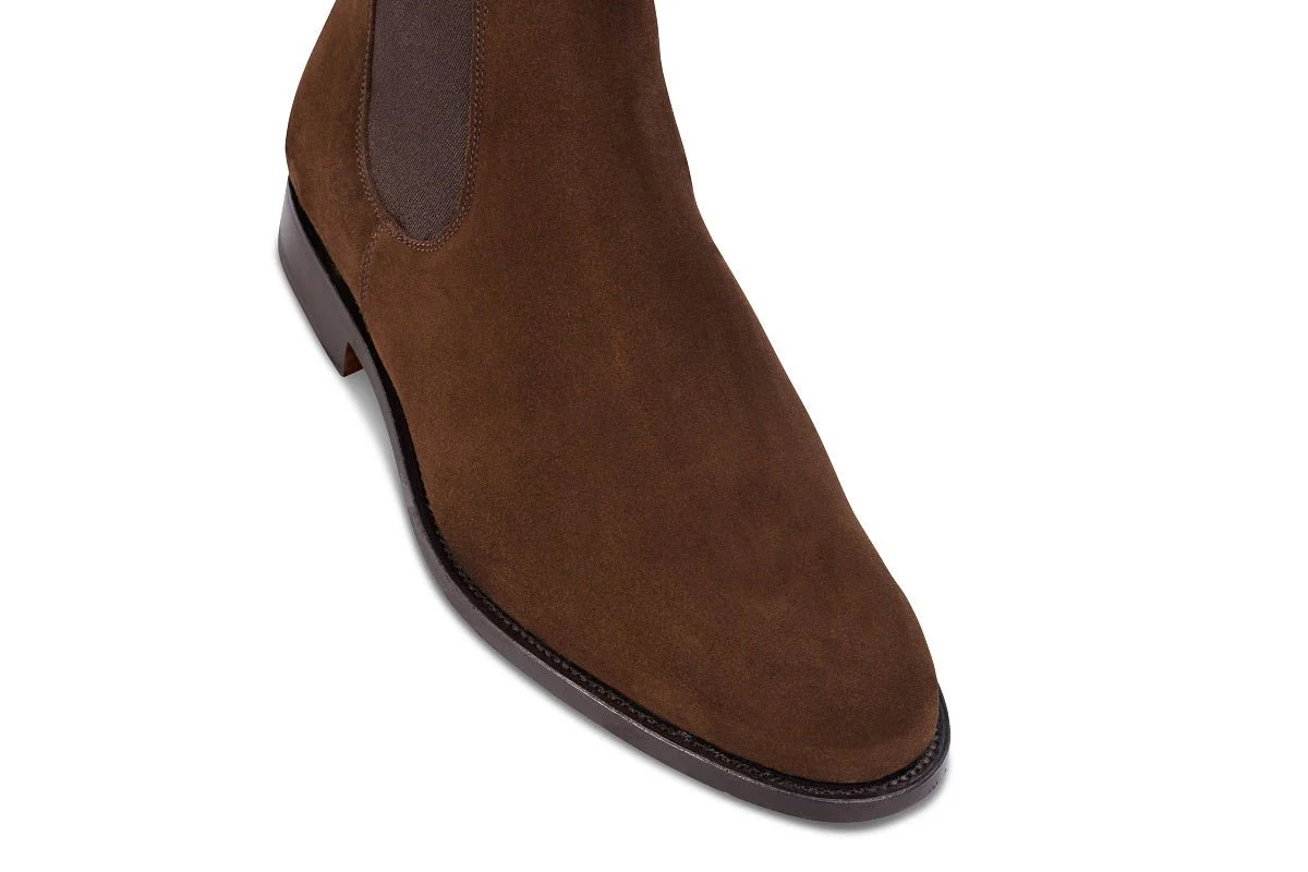 Brighton Chelsea Boot - Chocolate Repello Suede