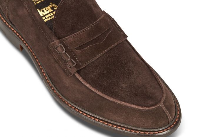 Adam Penny Loafer - Coffee Suede