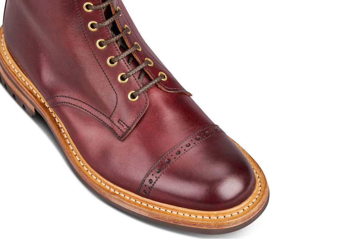 Gregory Derby Boot - Burgundy Burnished (Tricker's Exclusive)