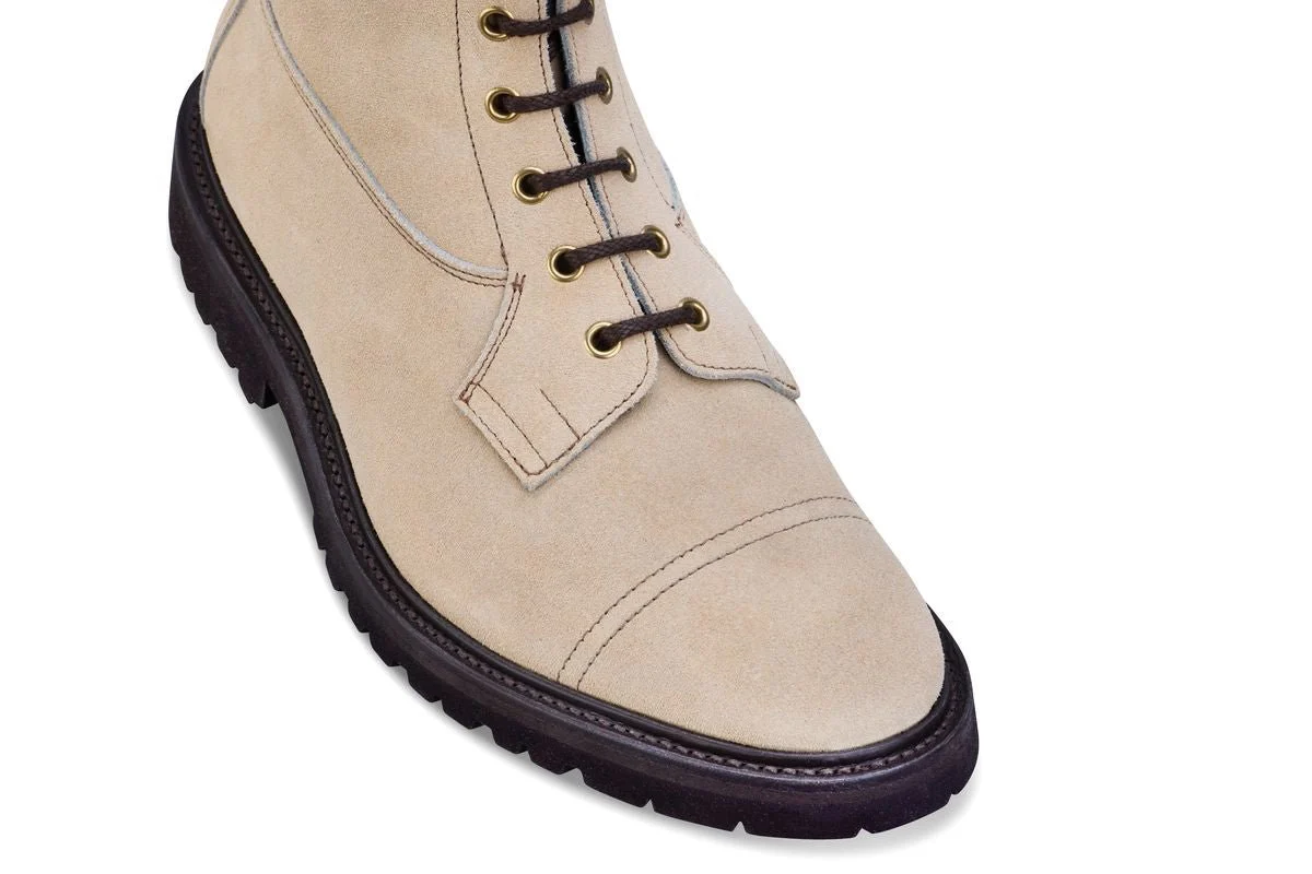 Burford Country Boot - Stone Suede