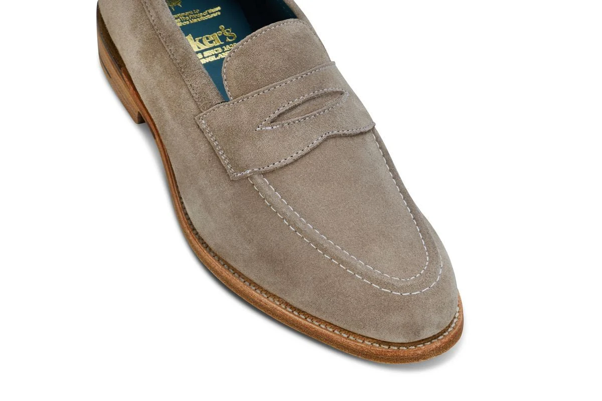 Havard Penny Loafer - Caribou Suede