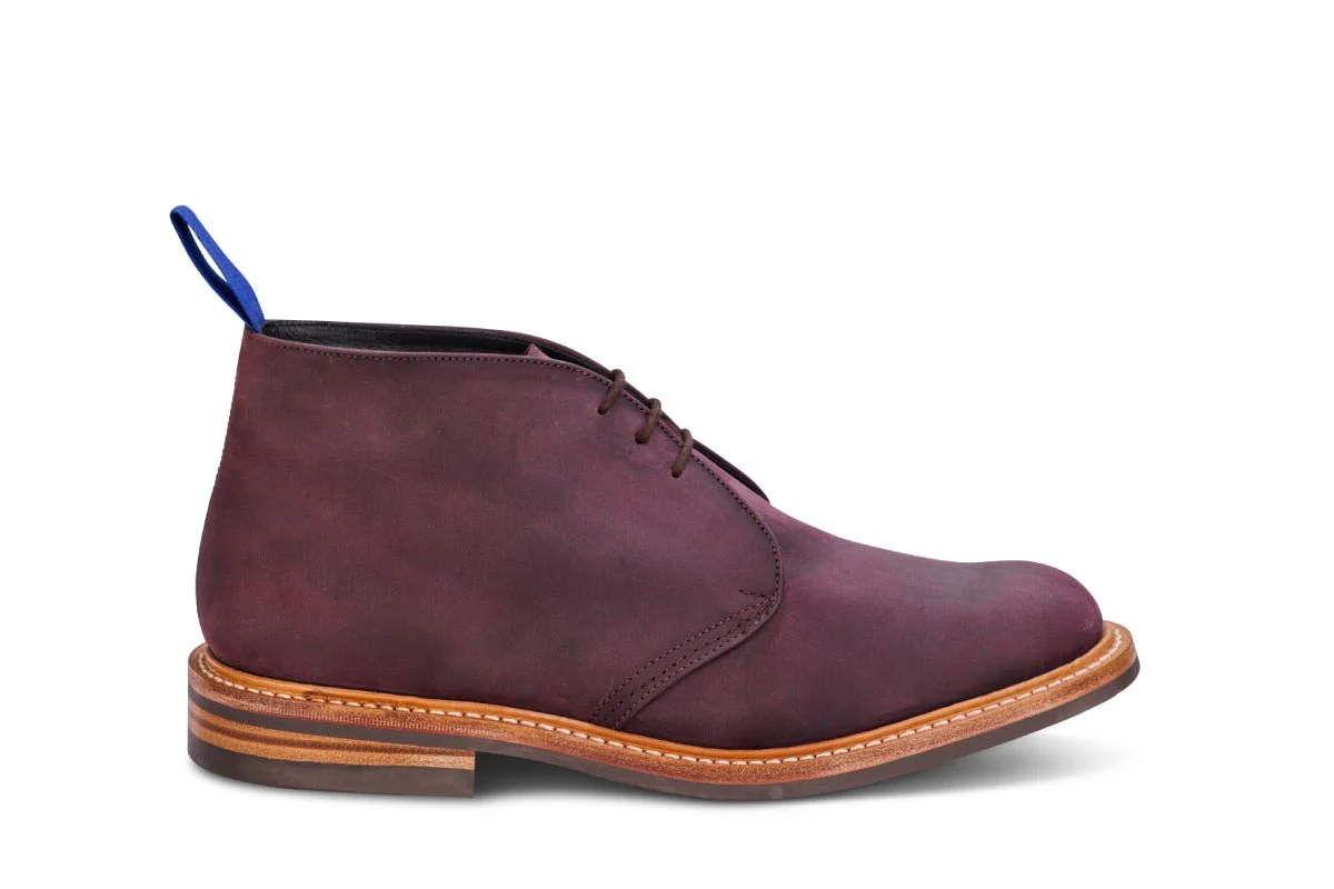 Mike Chukka Boot - Aubergine Regatta (Tricker's Exclusive)