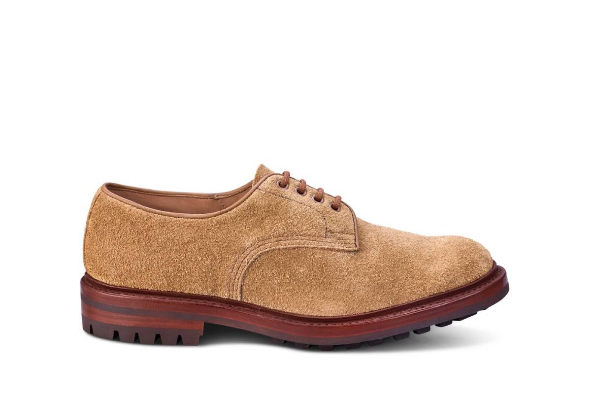 Daniel Tramping Shoe - Tan Hairy Suede
