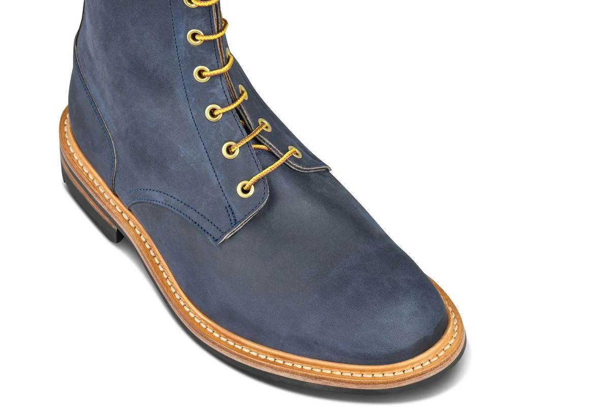 Wychwood Logger Boot - Navy Horween Chamois (Tricker's Exclusive)