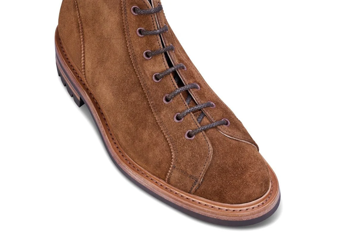 Ethan Monkey Boot - Snuff Reverse Kudu Suede