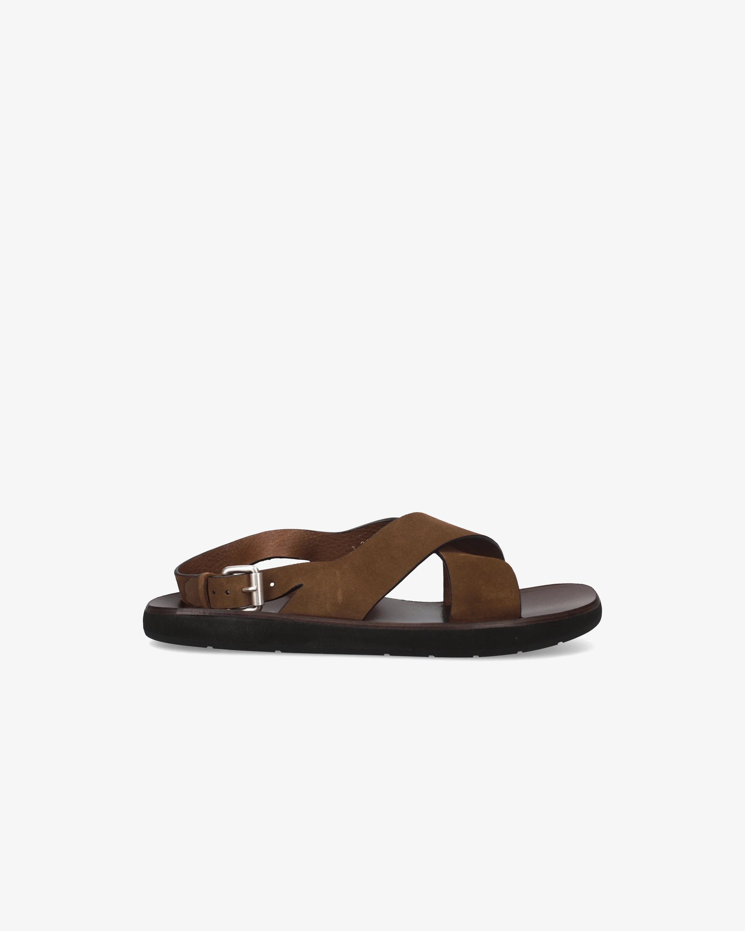 Suede Sandal with Leather Insole