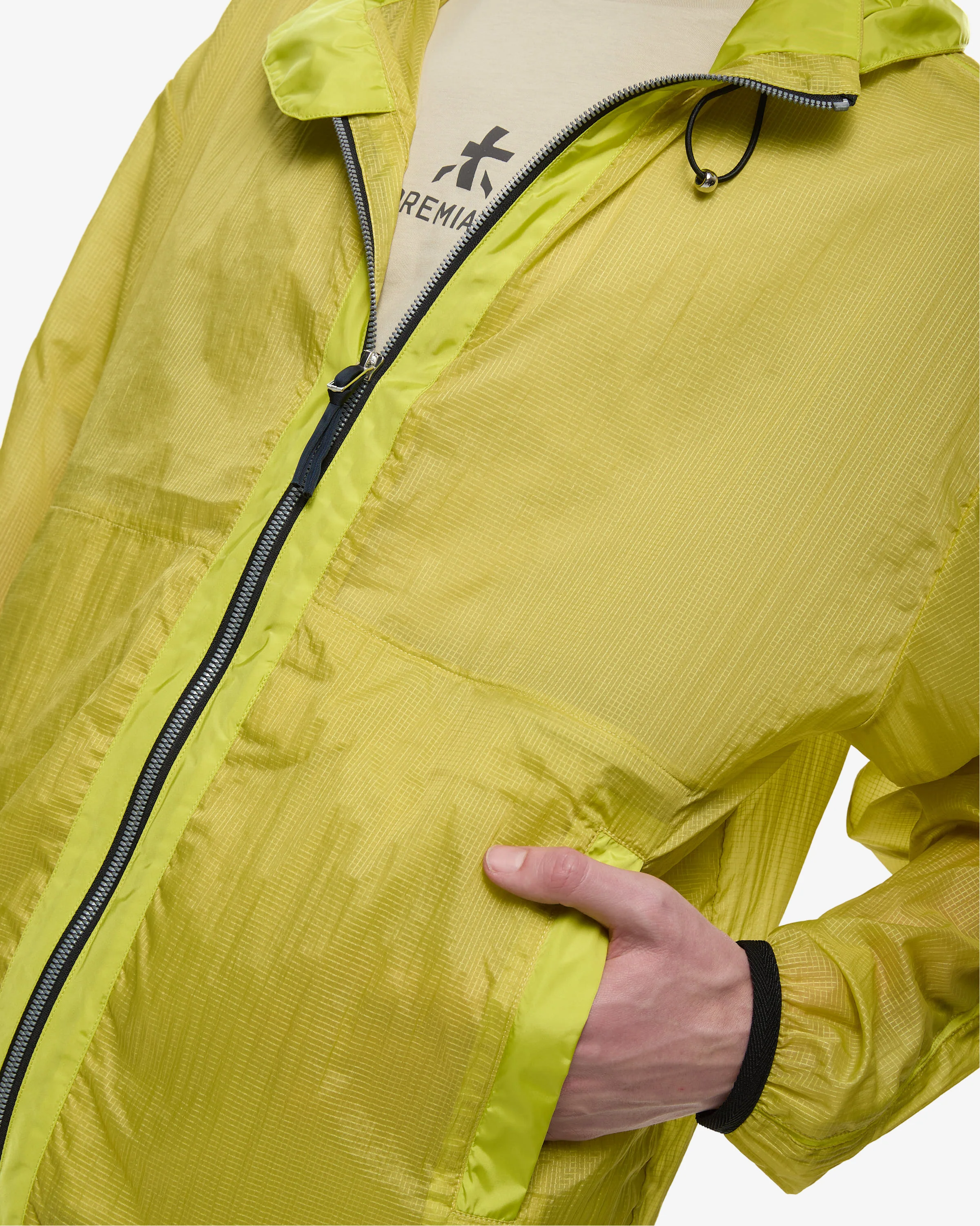 Ripstop Lime Wind Jacket