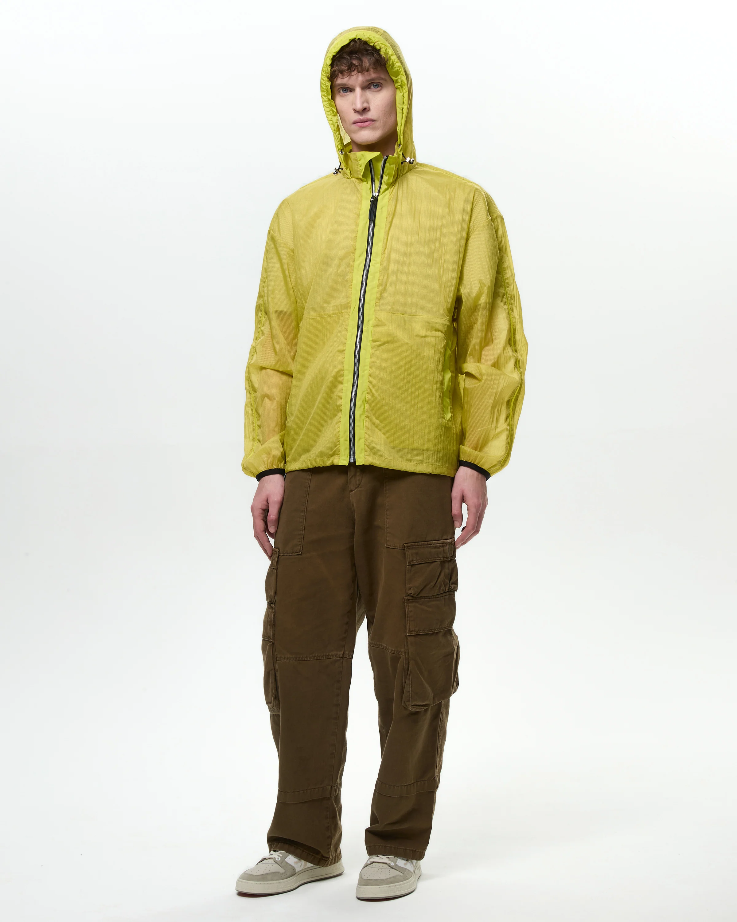 Ripstop Lime Wind Jacket
