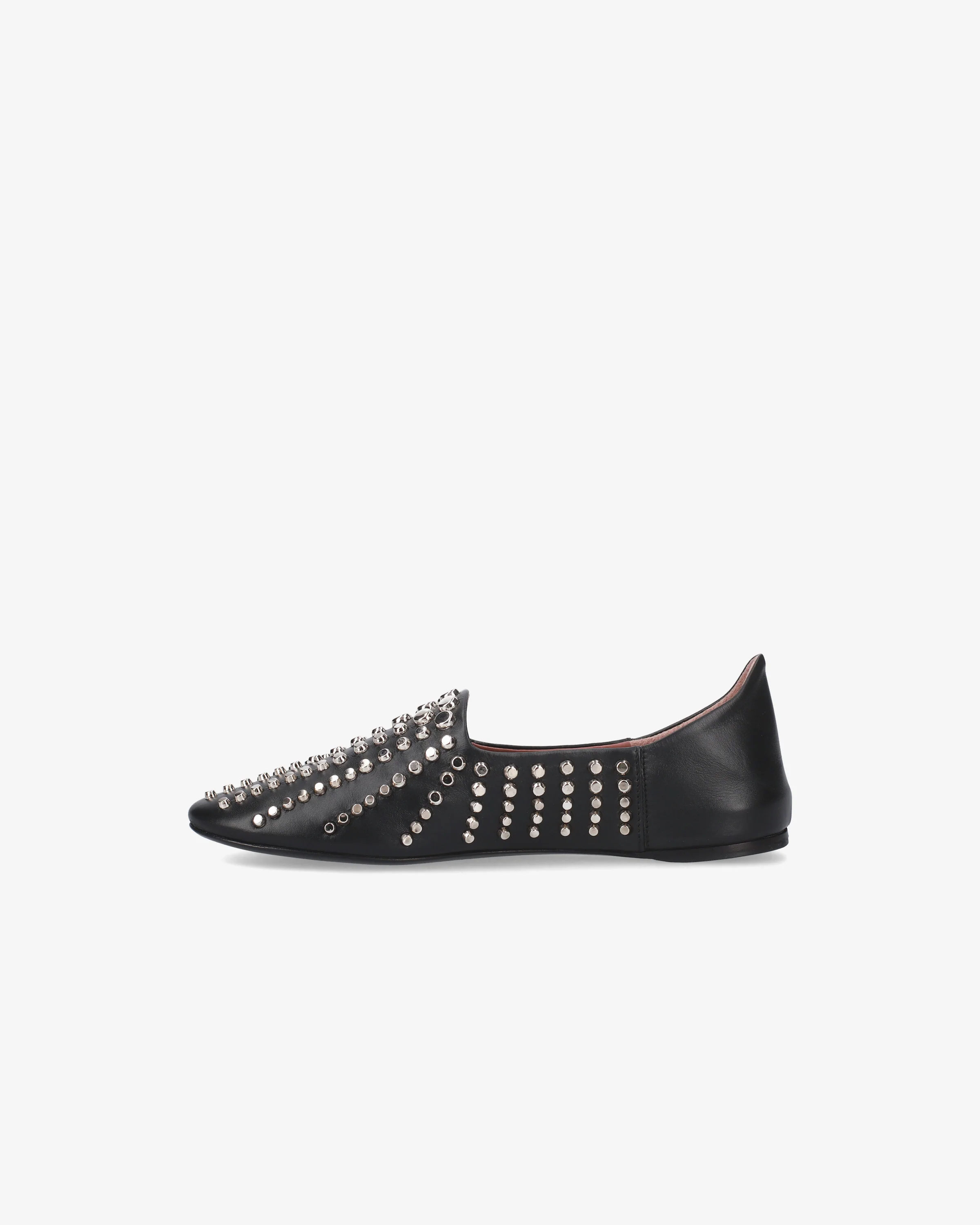 Moroccan Black Calf with Studs