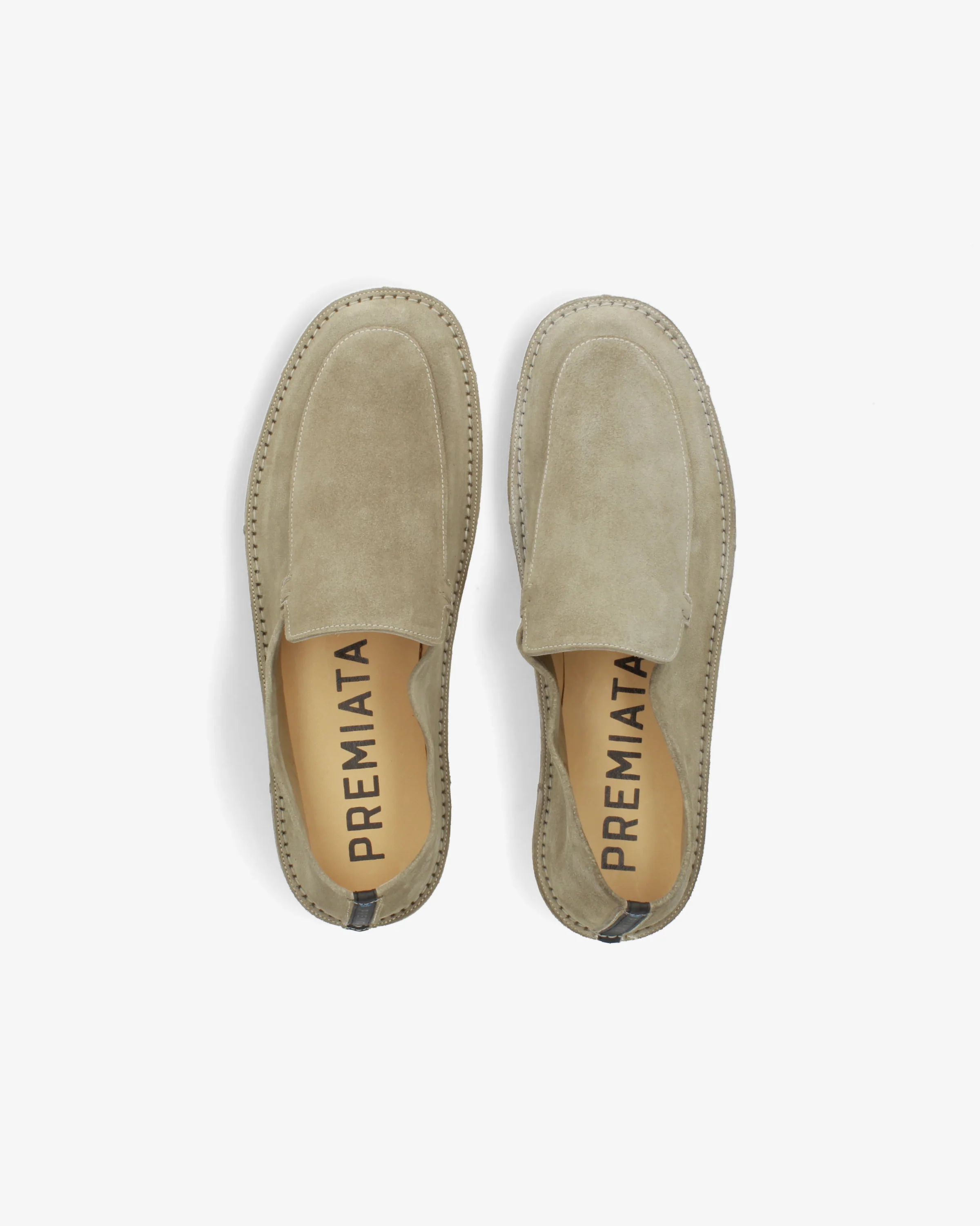 Suede slip-ons