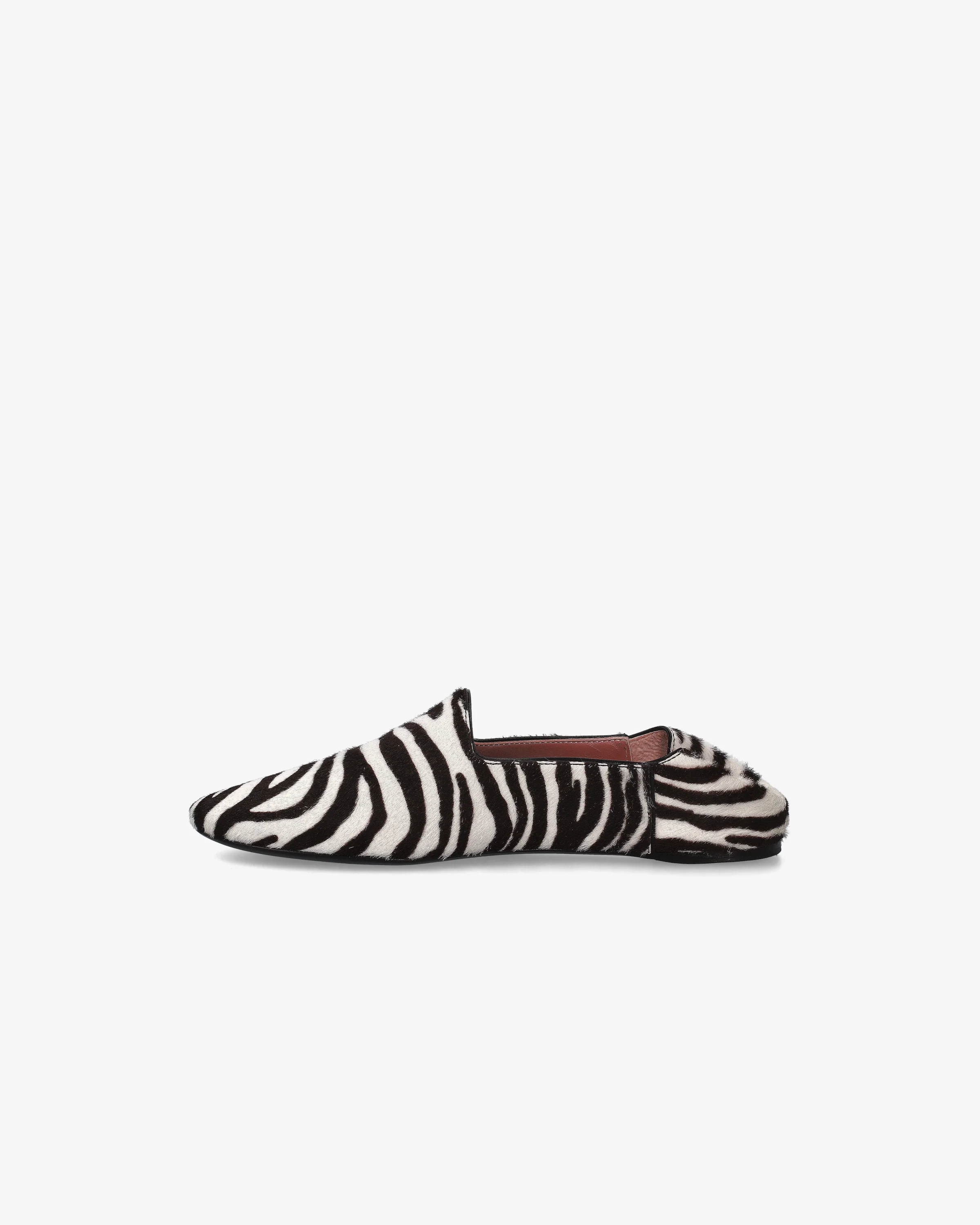 Moroccan Horsehair Zebra Print