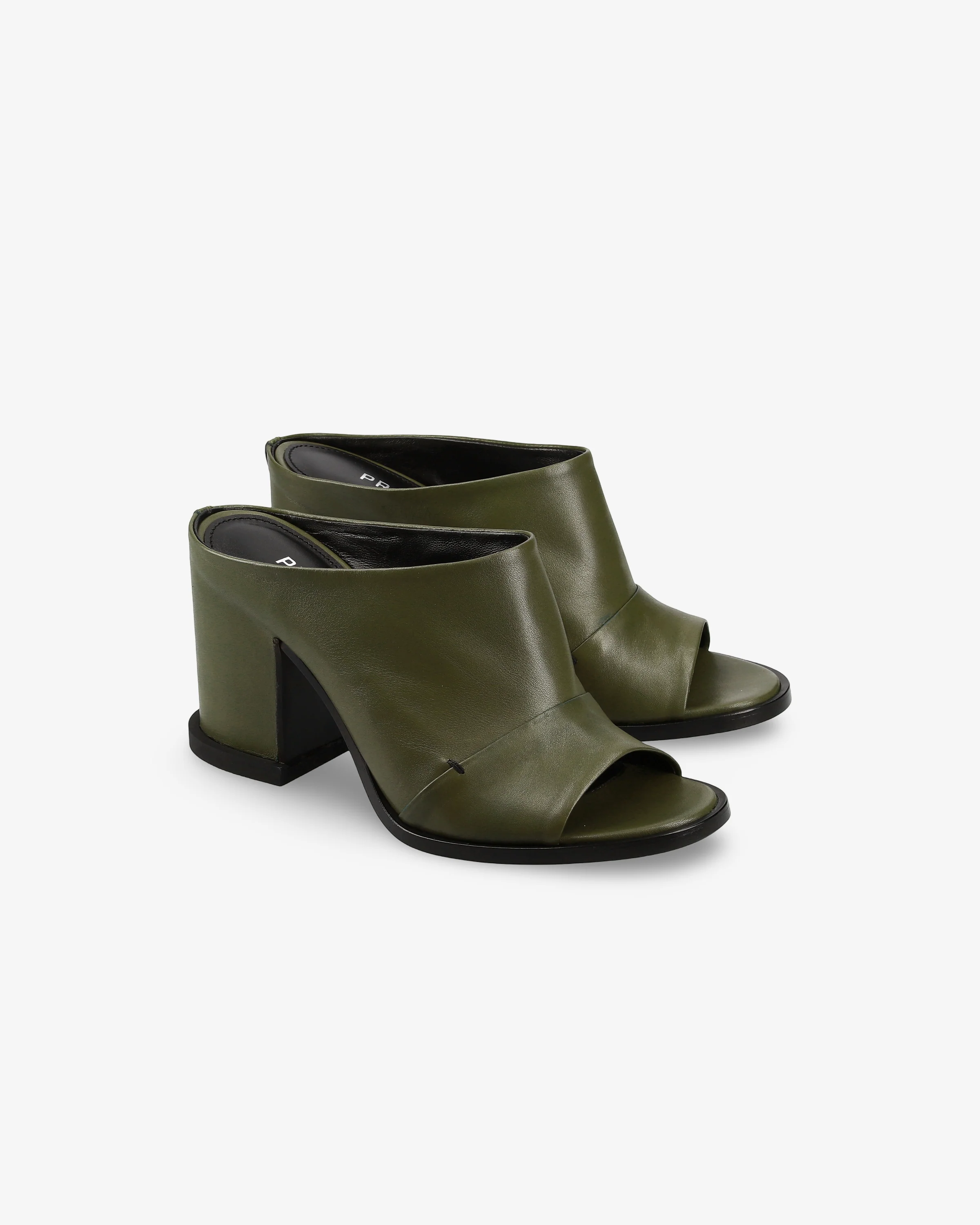Calfskin Embedded Heel Sabot