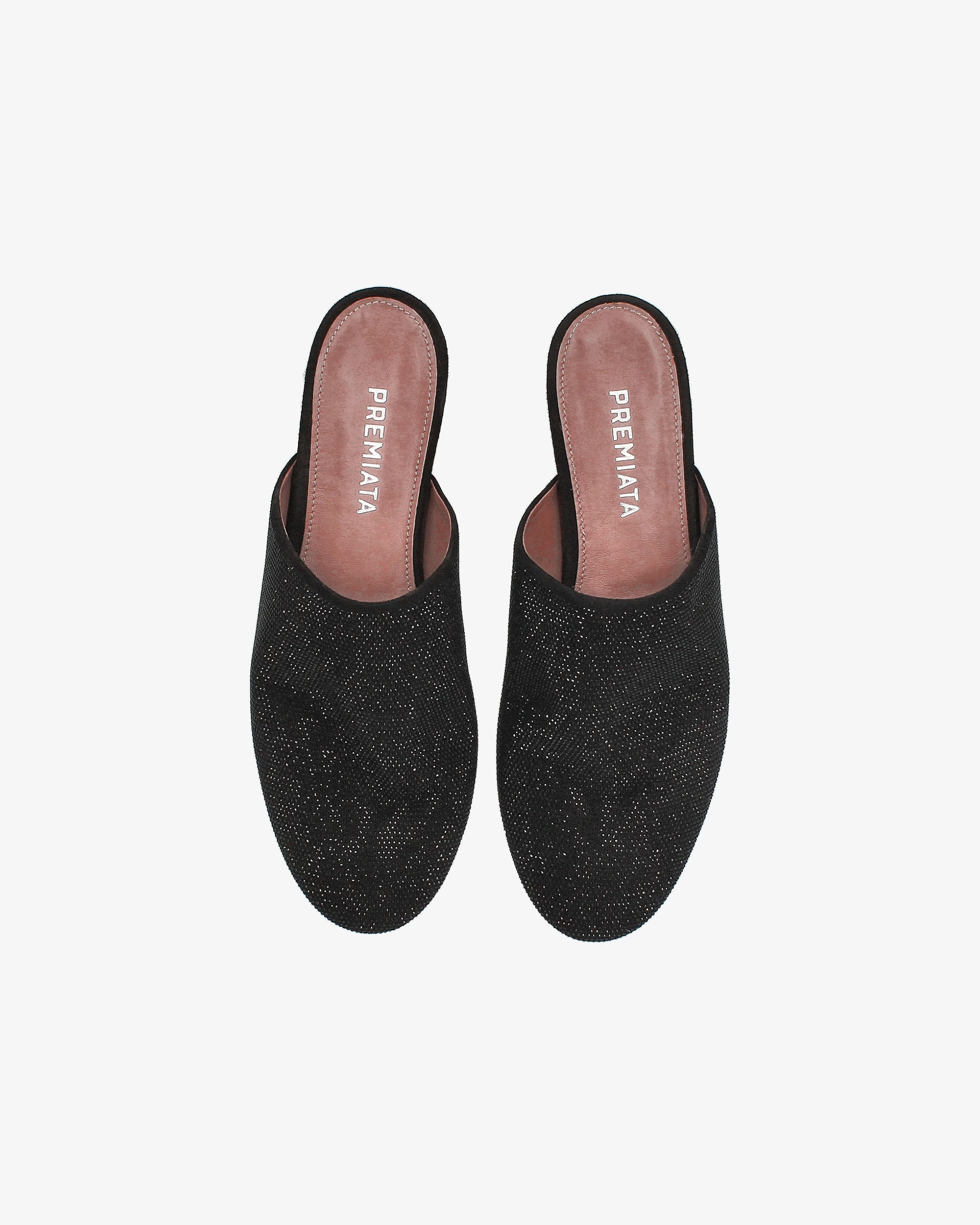 Sabot with Rhinestones and Internal Wedge