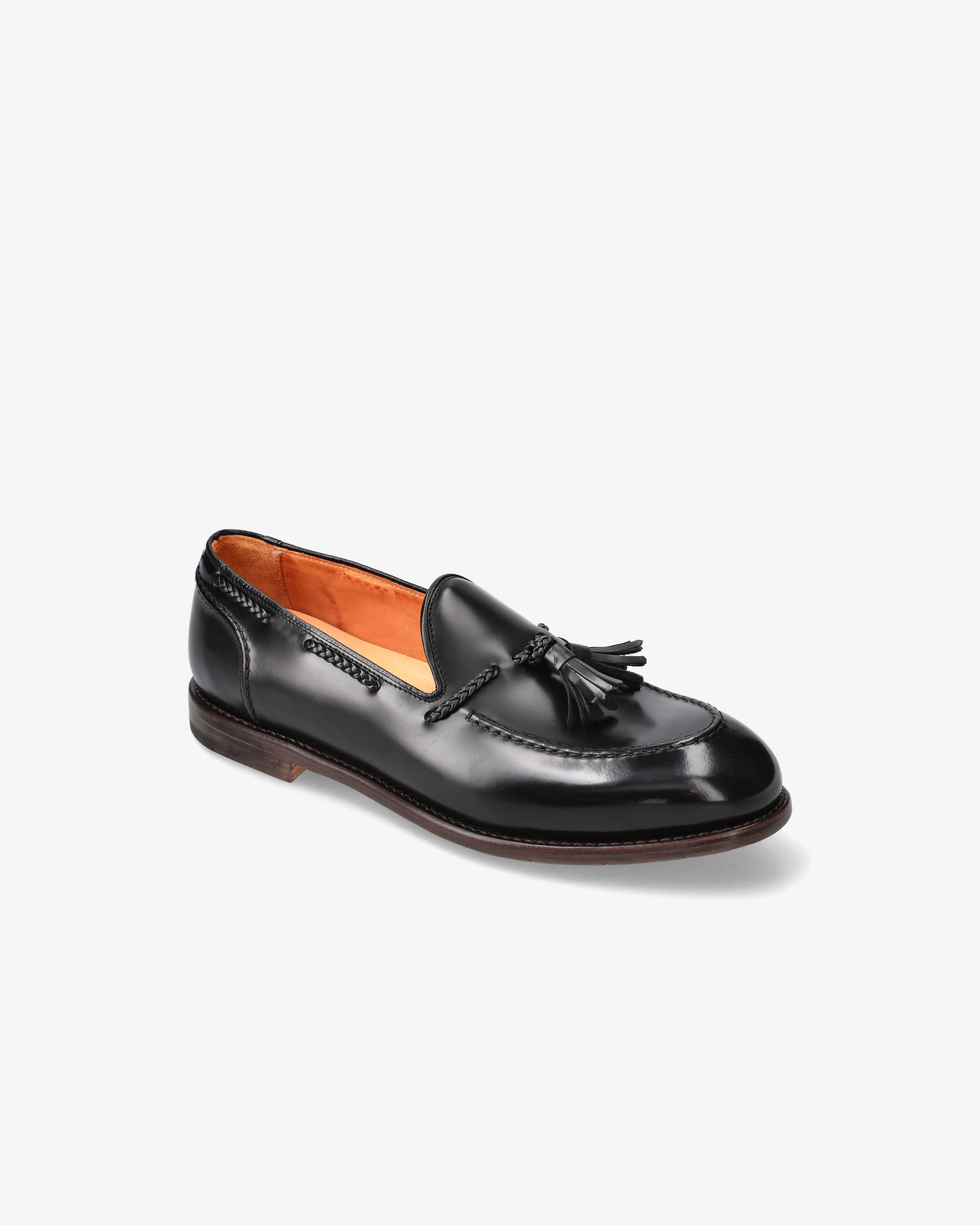 Cola loafers in trendy black calf leather