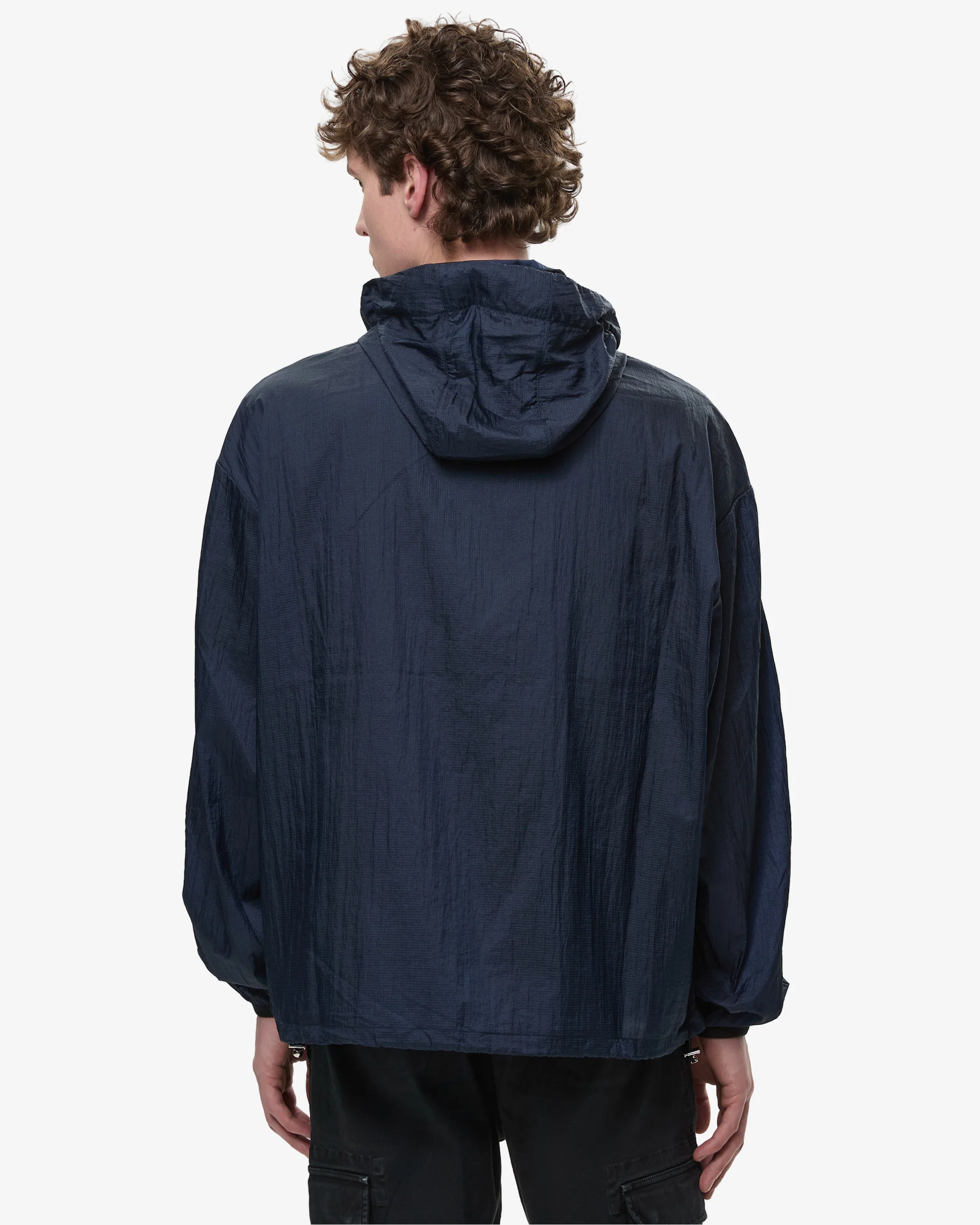 Blue Ripstop Windbreaker Jacket