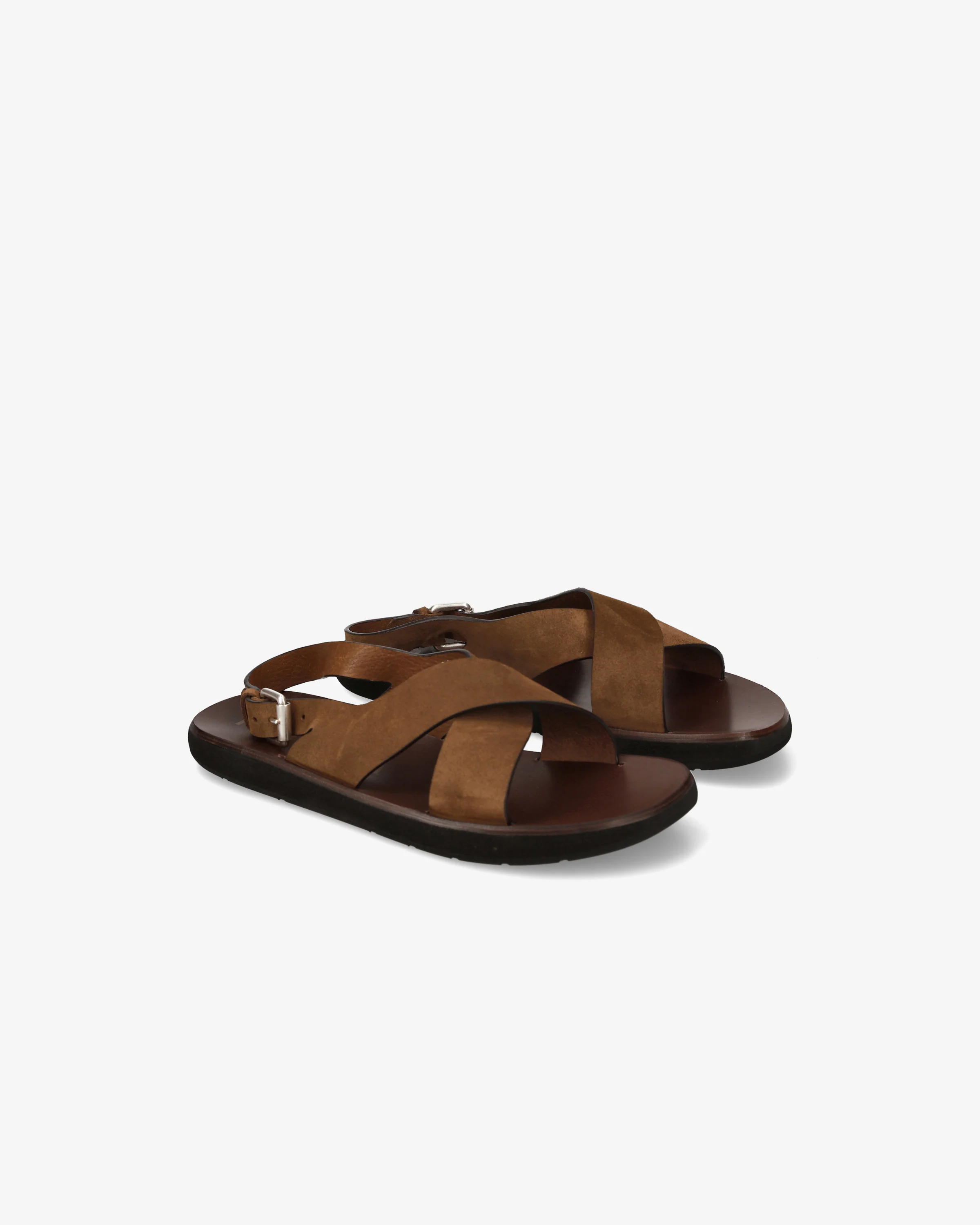 Suede Sandal with Leather Insole