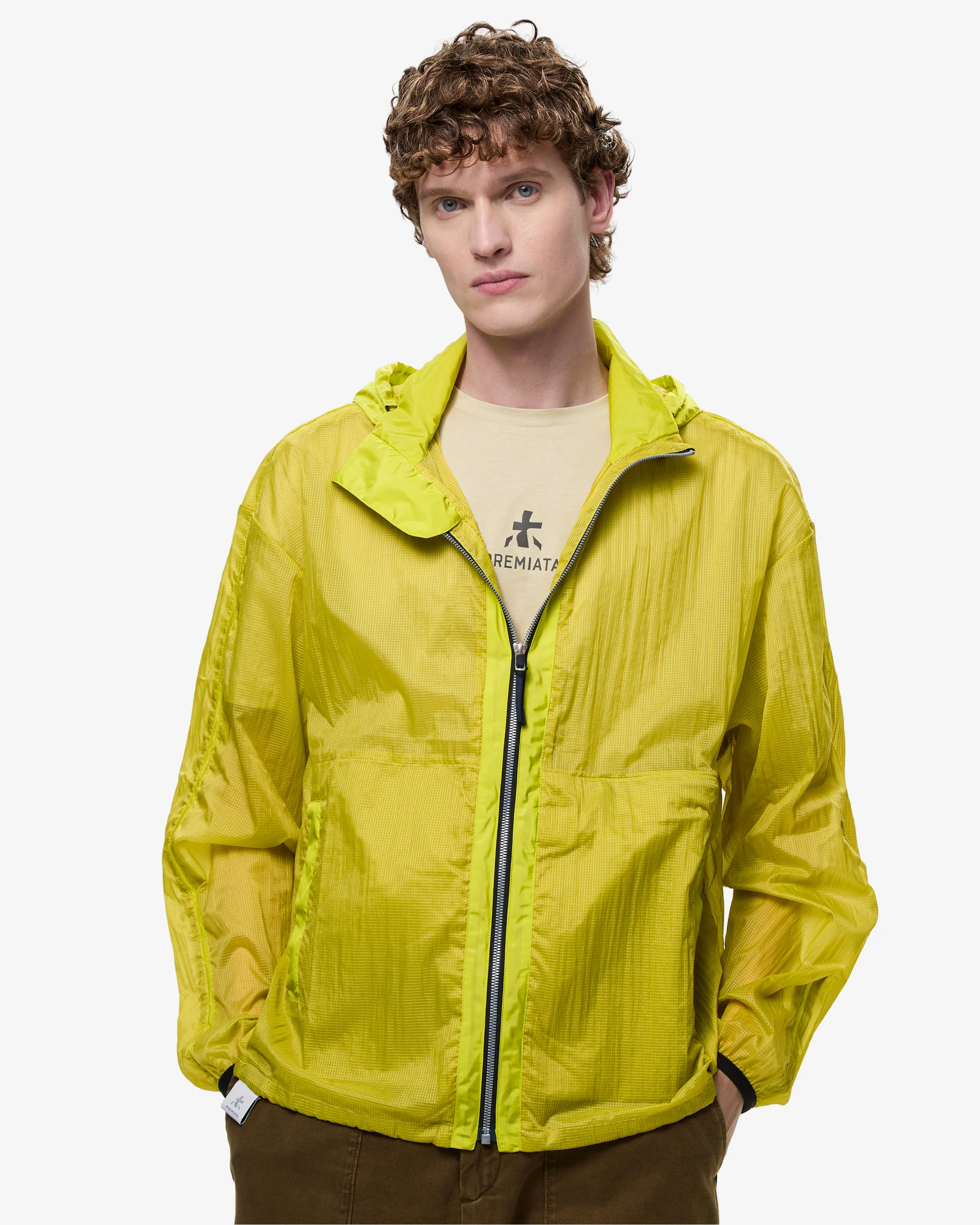 Ripstop Lime Wind Jacket