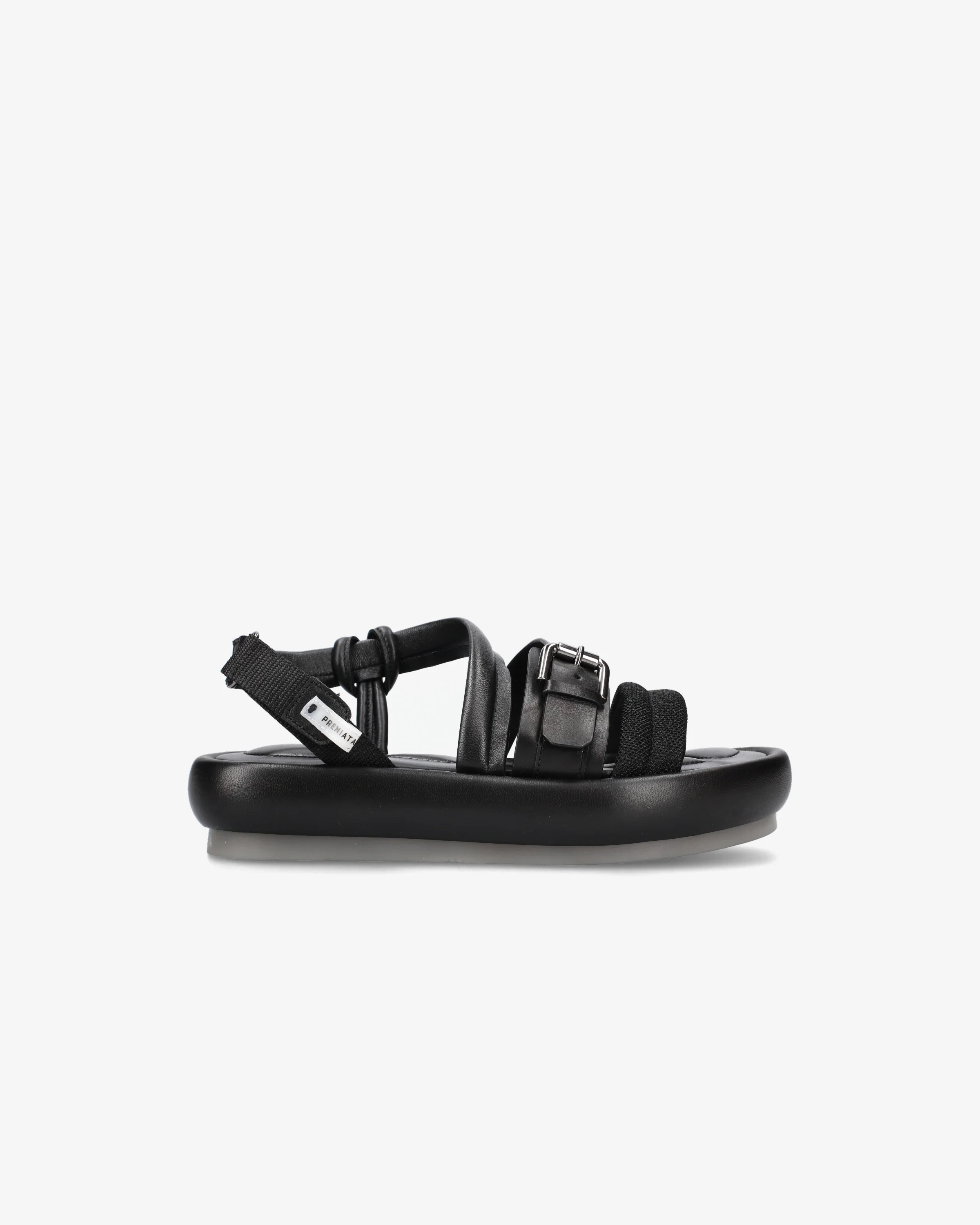 Sandal with Buckle Black