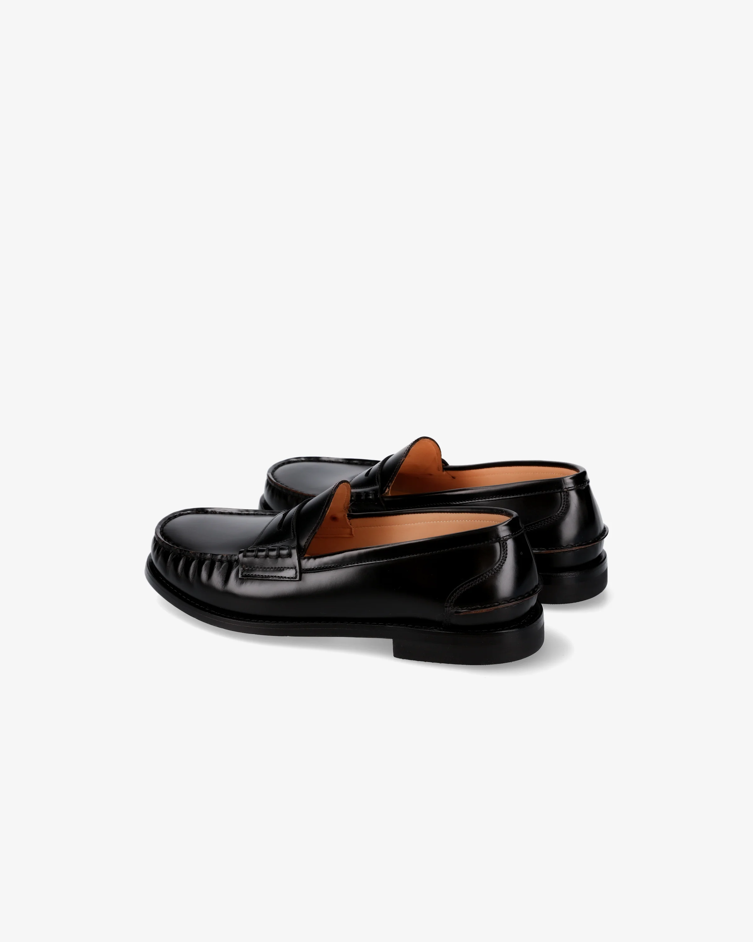 Calfskin Leather Loafer with Leather Sole