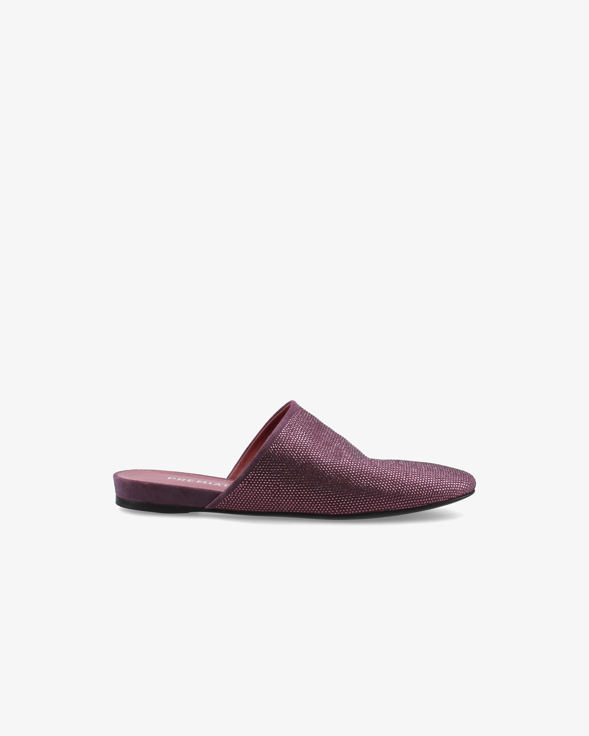 Sabot with Rhinestones and Internal Wedge