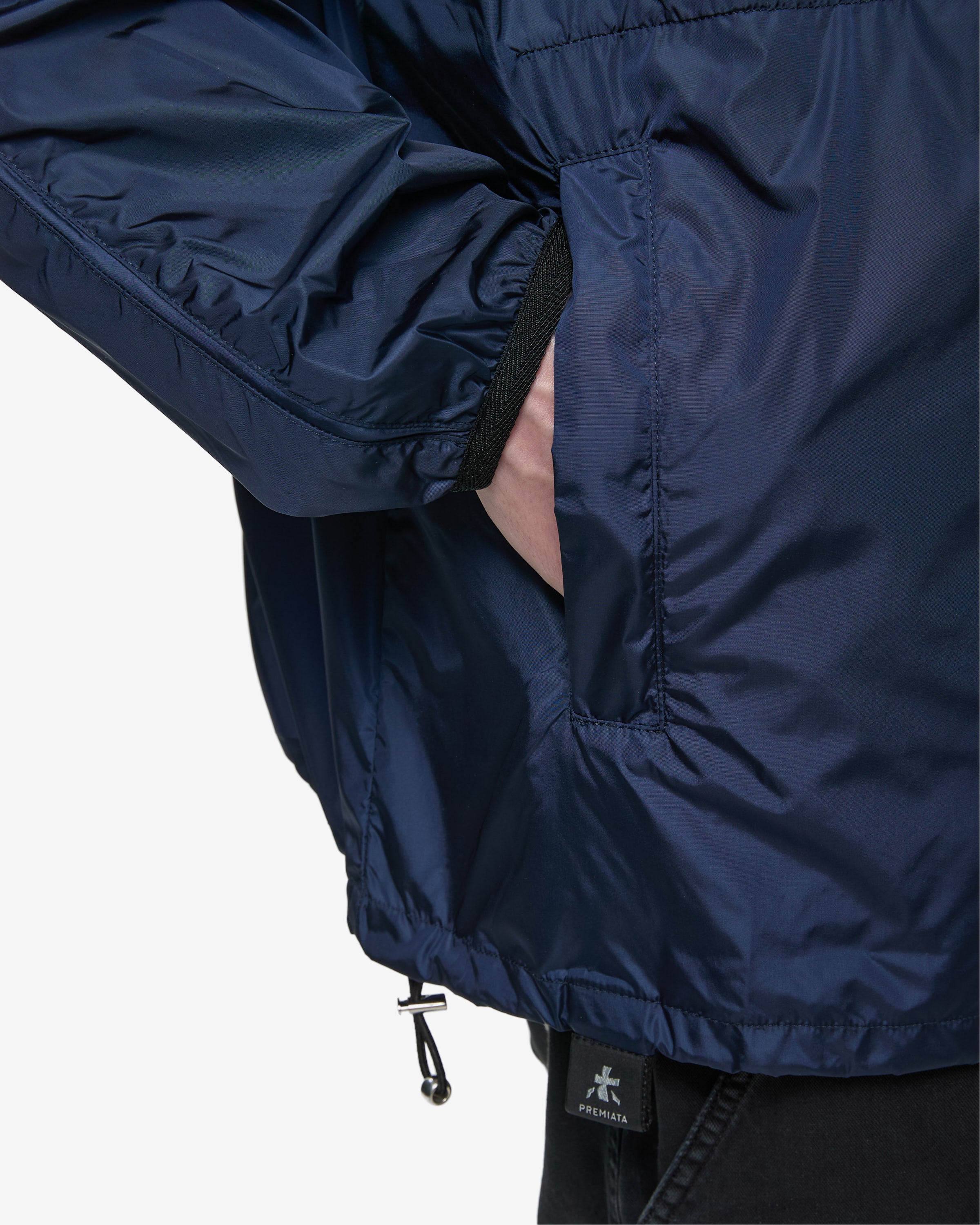 Light Nylon Wind Jacket Blue