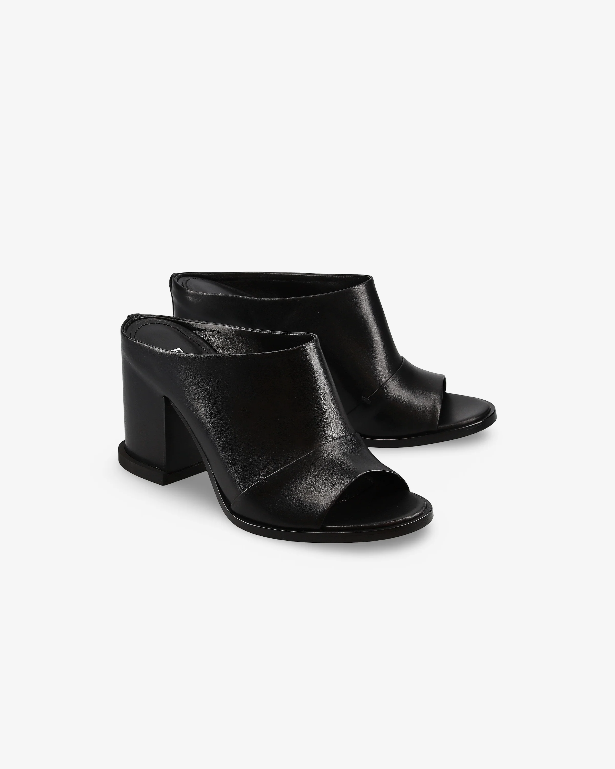 Calfskin Embedded Heel Sabot