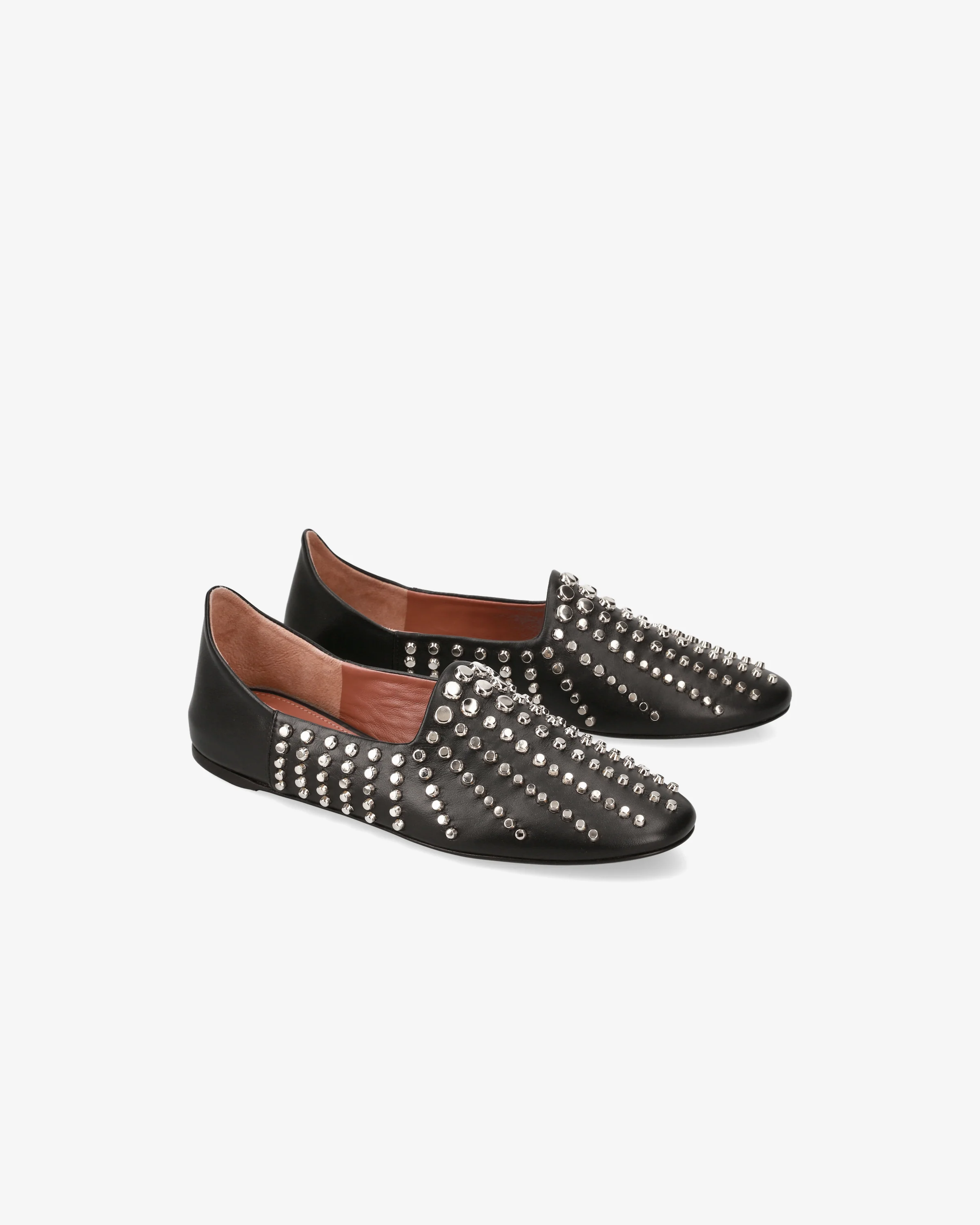 Moroccan Black Calf with Studs