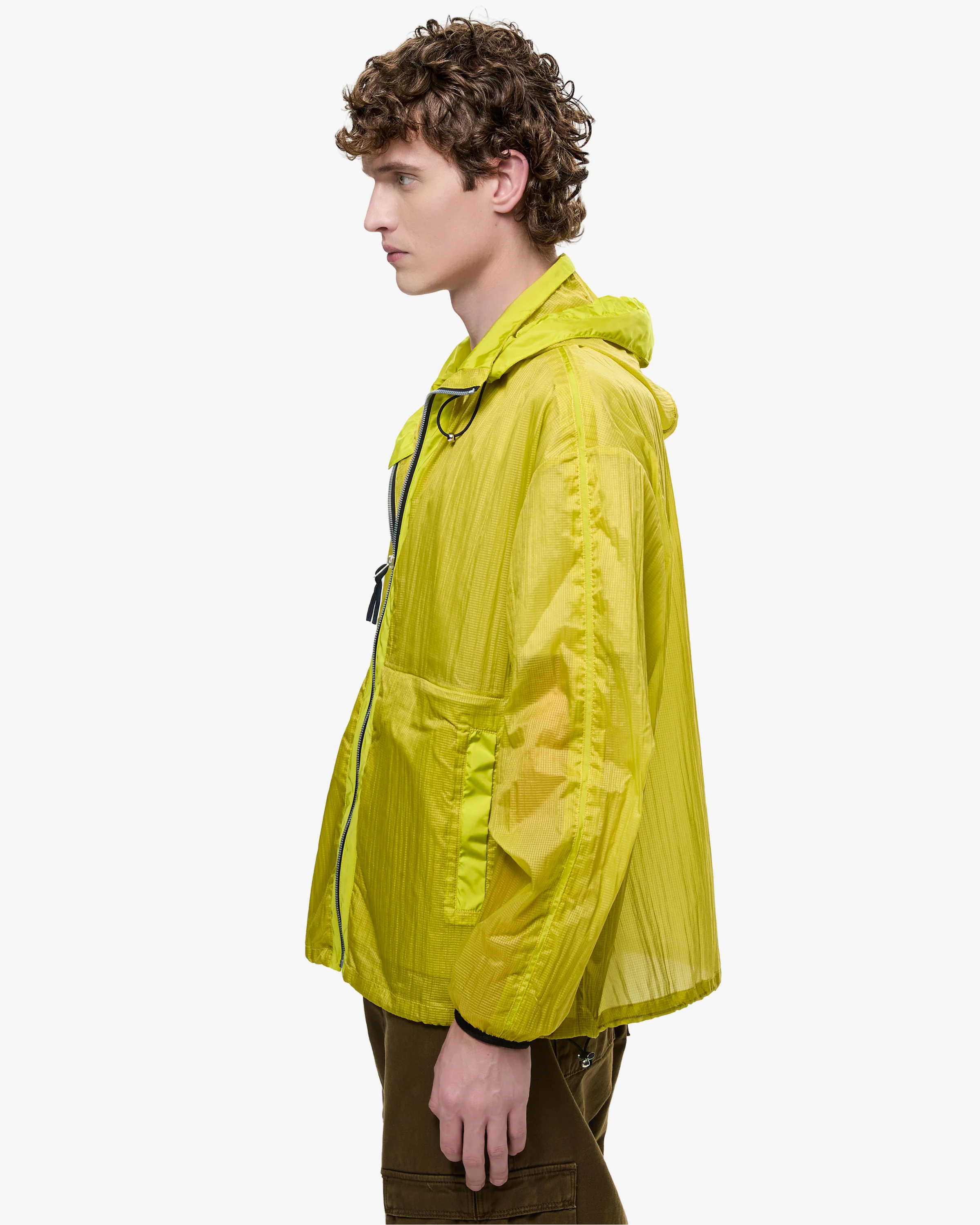 Ripstop Lime Wind Jacket