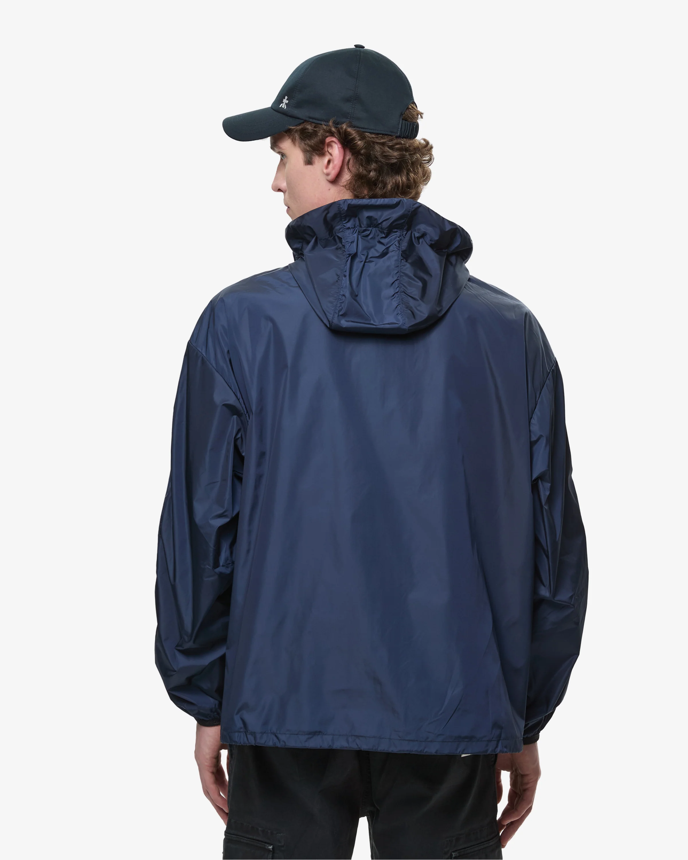 Light Nylon Wind Jacket Blue