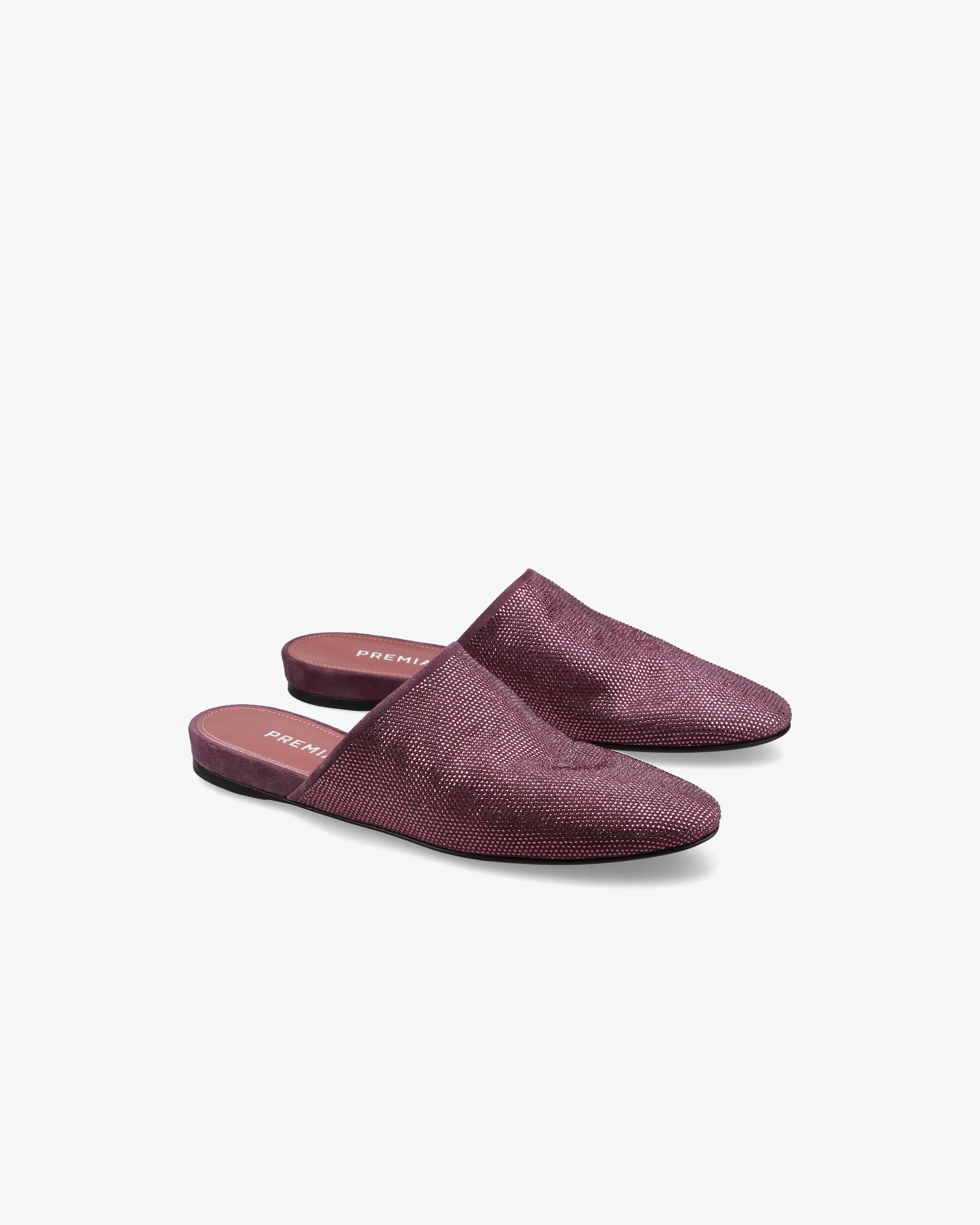 Sabot with Rhinestones and Internal Wedge