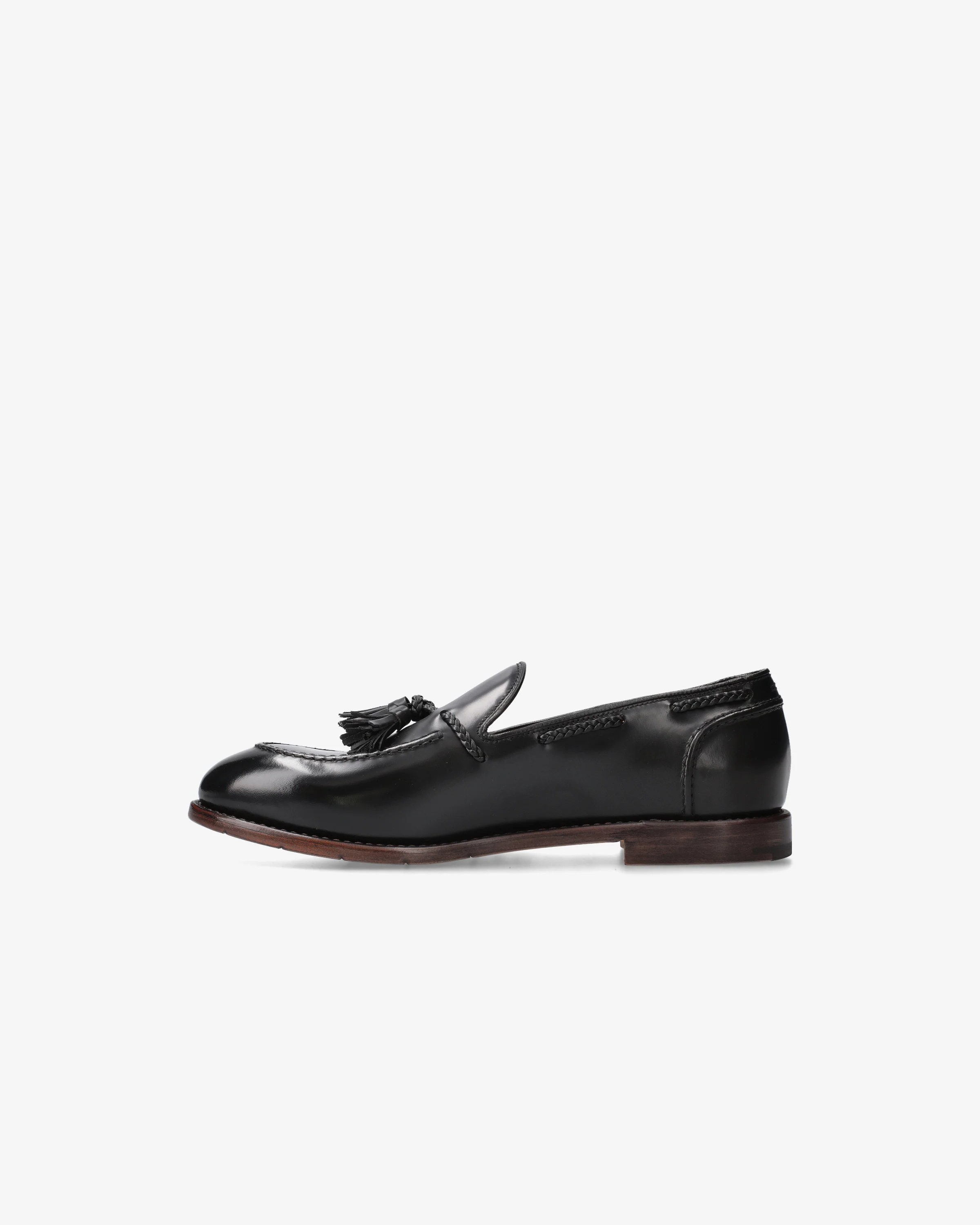 Cola loafers in trendy black calf leather