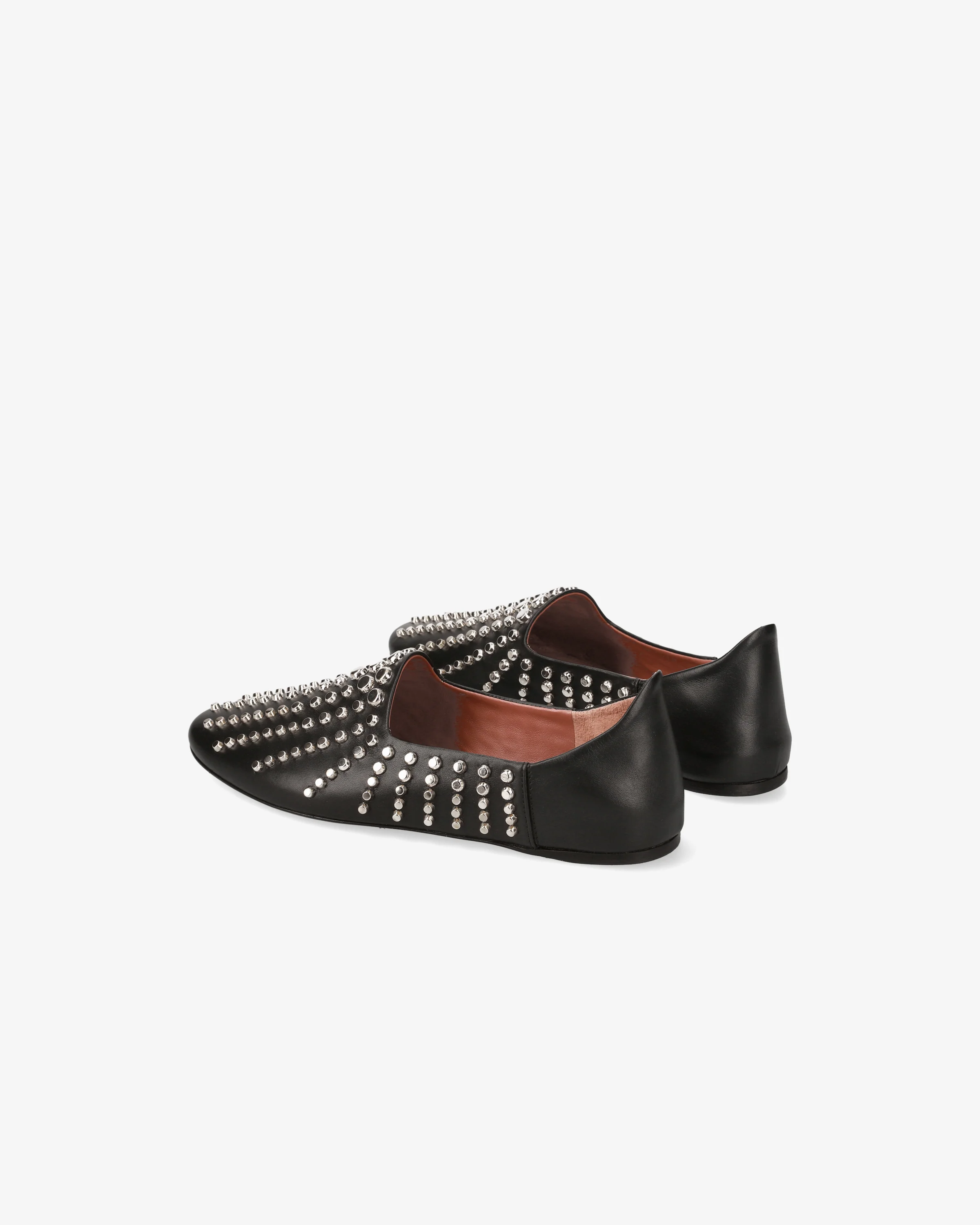 Moroccan Black Calf with Studs