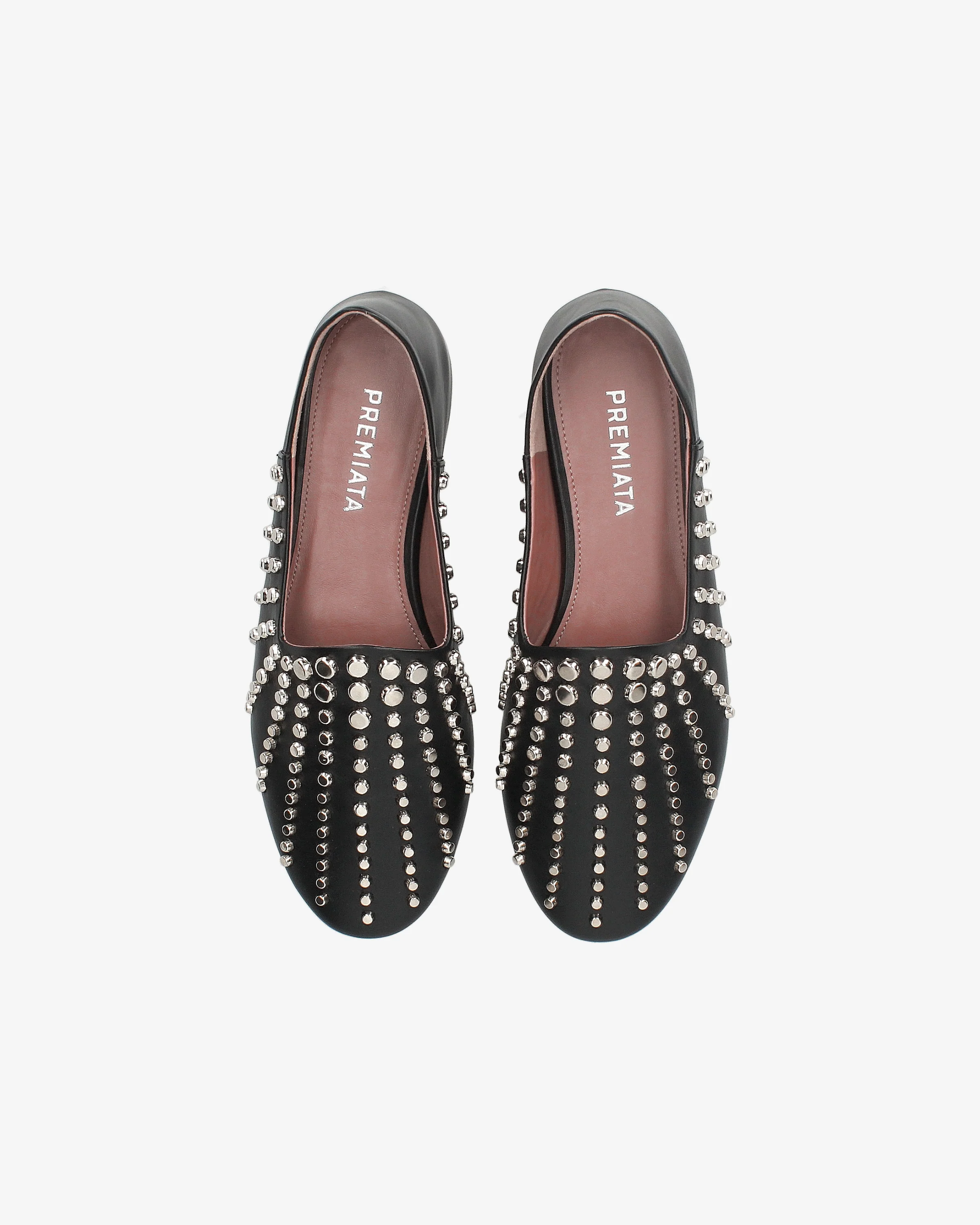 Moroccan Black Calf with Studs