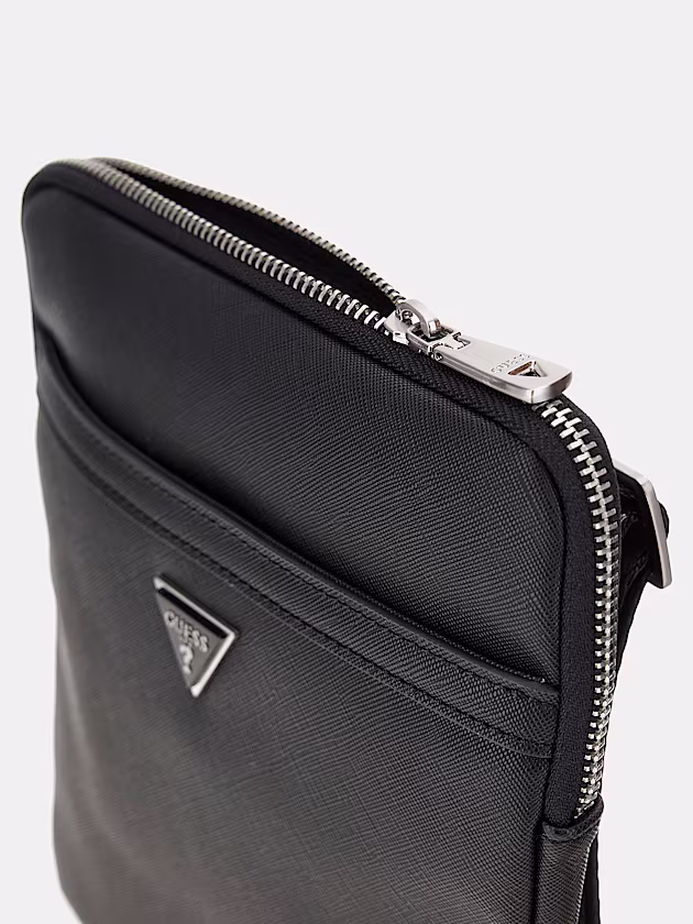 Certosa Saffiano Smart Crossbody Bag - GUESS