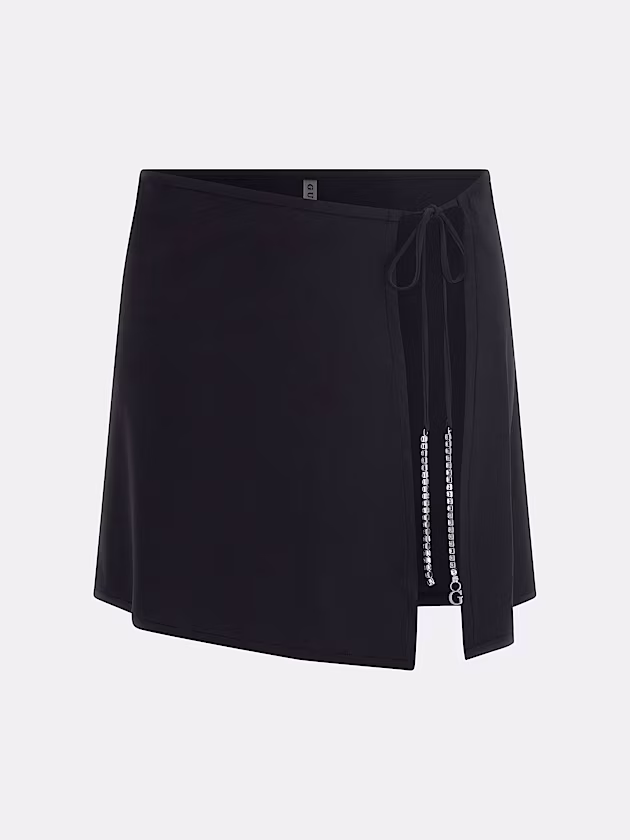 Rhinestones string mini wrap pareo - GUESS