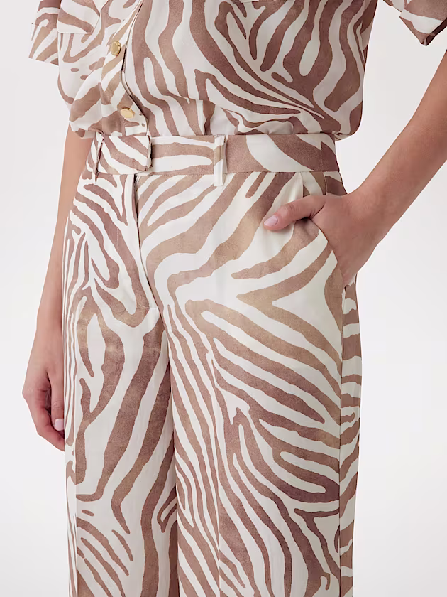 Marciano animal-print pants - GUESS