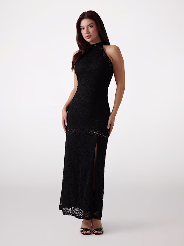 Bodycon lace maxi dress - GUESS