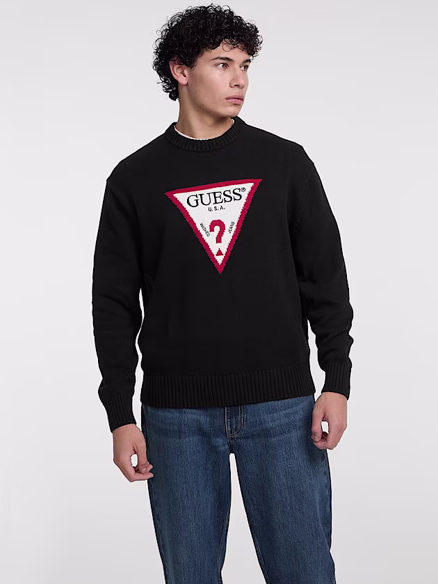 Iconic Big Triangle Sweater - GUESS