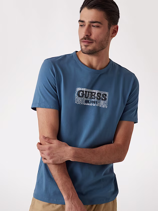 Front logo T-shirt - GUESS