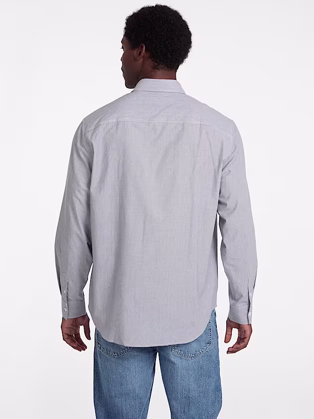 Striped Pocket Shirt - GUESS