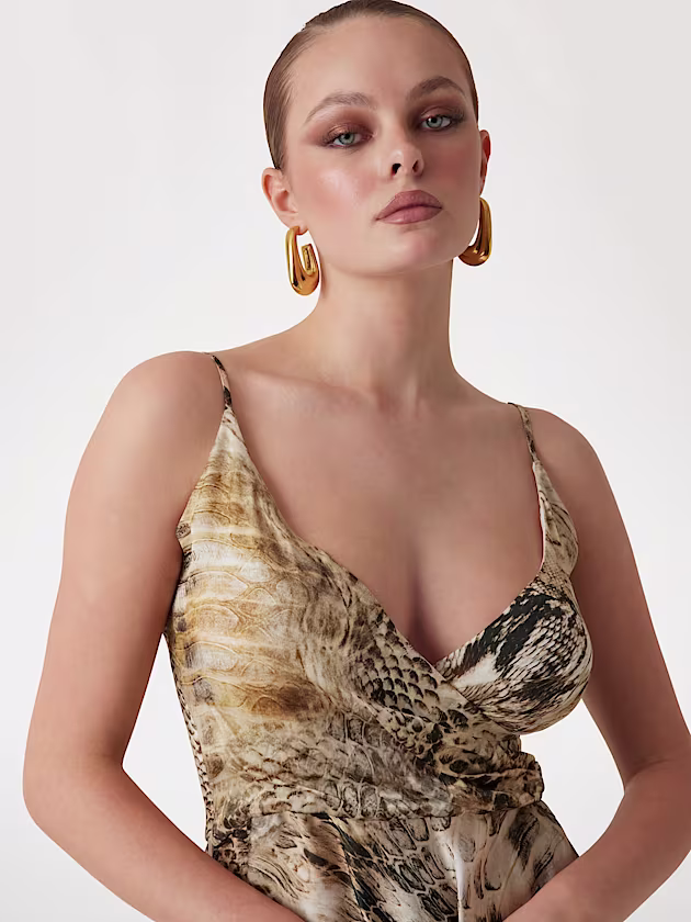 Marciano animal-print top - GUESS