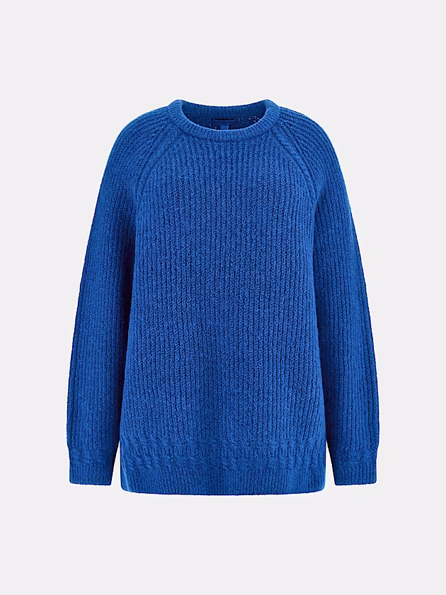 Crew neck wool blend sweater - GUESS