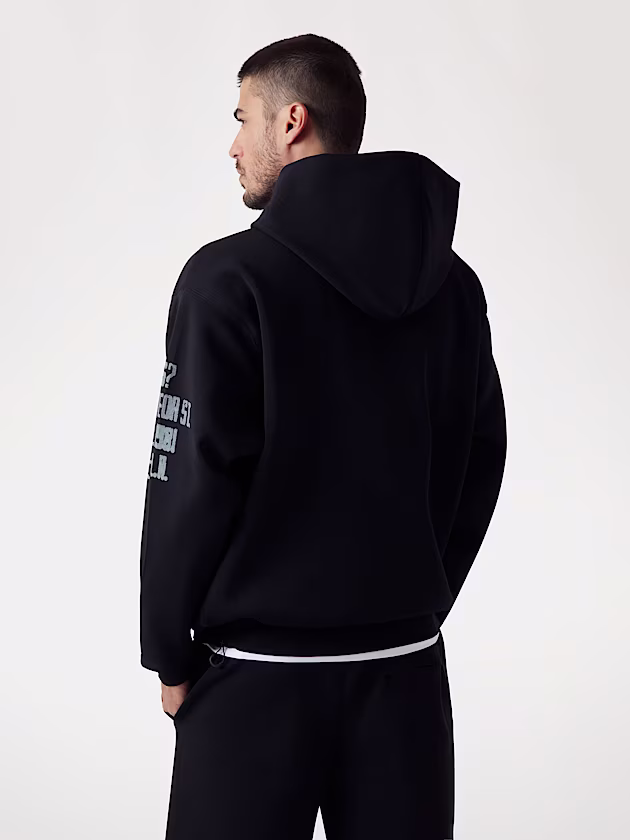 Logo hoodie sweatshirt - GUESS