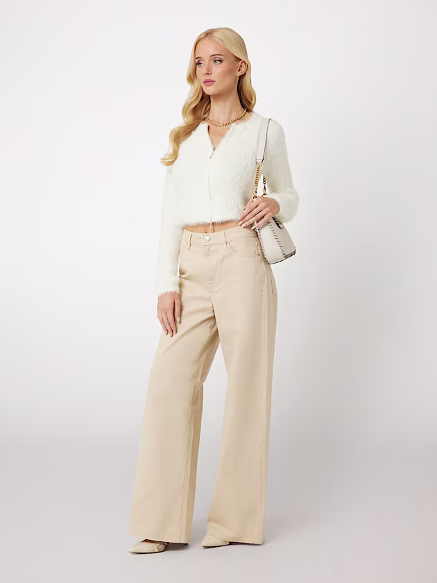 Front zip cardigan - GUESS