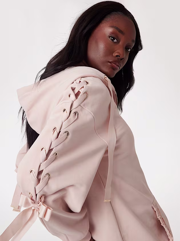 Lace up sweatshirt - GUESS