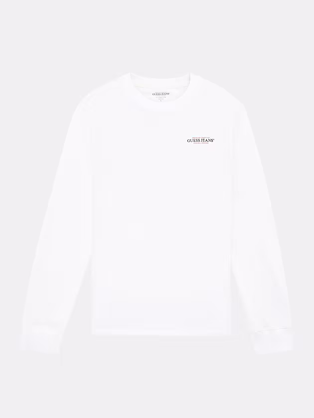 Slim American Tradition Long-Sleeve Tee - GUESS