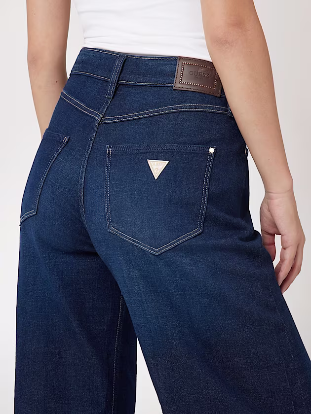 Bellflower wide leg denim pant - GUESS