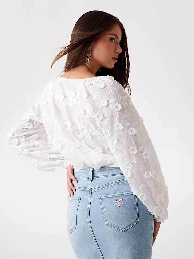 Flowing tunic blouse - GUESS