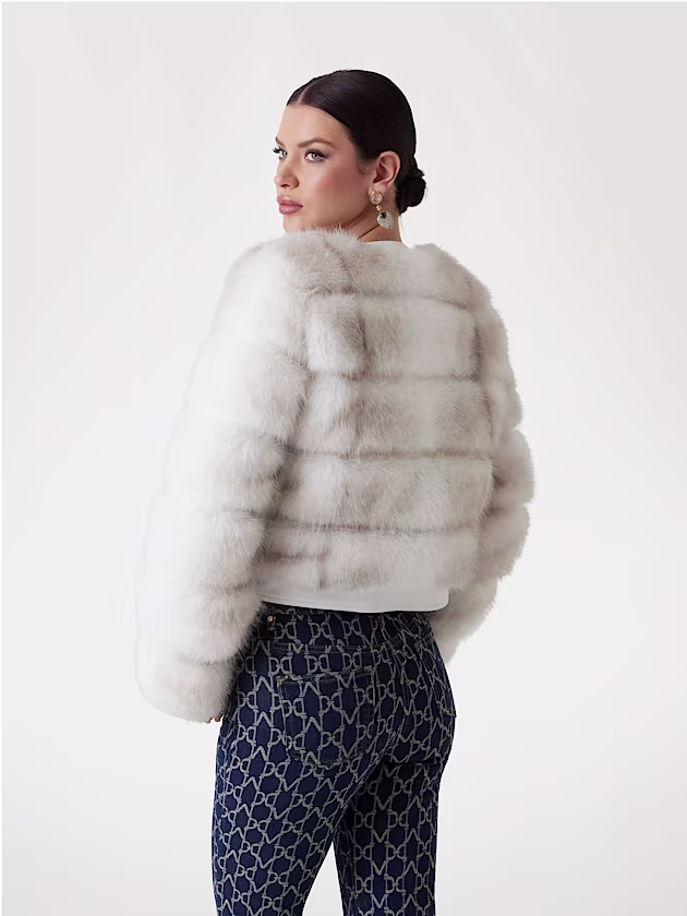 Marciano faux fur jacket - GUESS